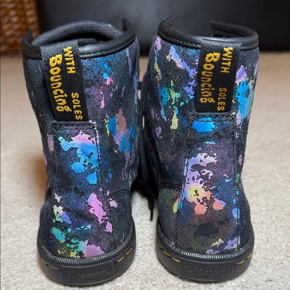 Dr. Martens Multicolor Women's Combat Boots - Picture 4 of 11